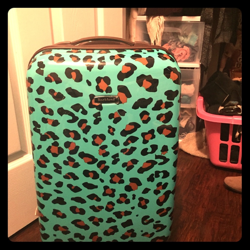 Beautiful suitcase and clothes